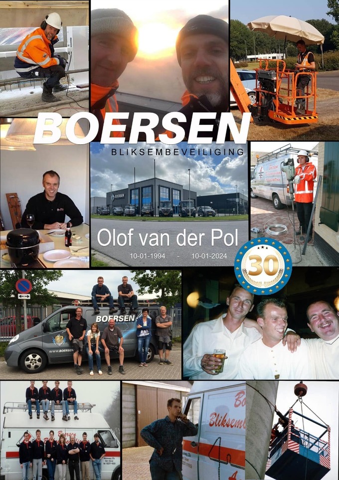 Olof van der Pol 30 jaar in dienst! 