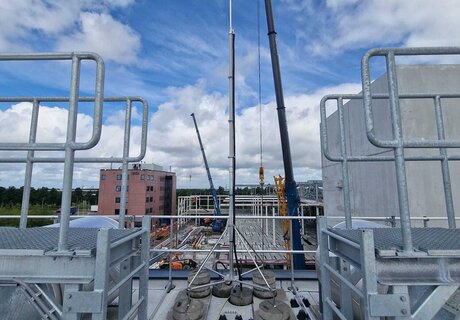 Blikseminstallatie Substation AMS 11- Schiphol-Rijk